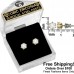 5mm Forever Gold Cubic Zirconia Stud Earrings In Asst Sizes 106432-E055 Gold